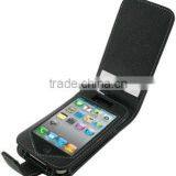 Leather Case for Apple IPhone 4 4S Monaco Flip Type