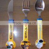 Stainless Flatware With Plastic Handle thumbnail-1
