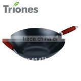 Factory direct manufacturing nonstick wok pans chinese wok pan