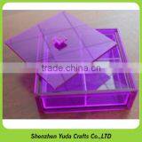We do High Quality Acrylic Dustproof Candy Box With Lid thumbnail-5