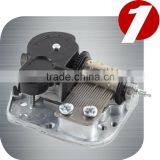 Side Rotating Driven Shaft Mechanical Music Box Movement