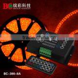 DC12V-DC24V Led Strip RGB Controller Led Controller RGB IR Remote Control thumbnail-3