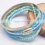 2016 Fashion Hot Leather Cord Claw Chains Braided Metal Bracelets Fashion Bracelet thumbnail-1