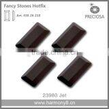 Original PRECIOSA Flat Back Stone Hotfix in Jet,MC Baguette FB, ART.438 26 210 thumbnail-1