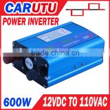12vDC TO 110vAC 600w modified solar power inverter inverter