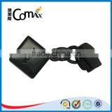 Black Leather Zipper Puller With Metal Slider thumbnail-5