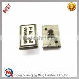 Hot Sale Custom Metal Logo Tag Lable For Bag