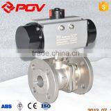 Flange Pneumatic Ball Valve Stainless China Manufacturer thumbnail-3