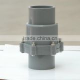 made in China 4 inch flanged end pvc check valve