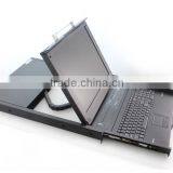 1U Rackmount 17 Inch LCD Kvm Cat5 KVM thumbnail-5