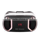 Virtual Reality VR 3D Glasses + Bluetooth V3.0 Game Controller Built-in 180mAh Battery / for 3.5-5.6" Cellphones thumbnail-2