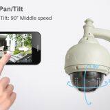 Sricam SP015 H.264 Compression Outdoor Surveillance Infrared Pan Tilt Wifi IP Camera With Onvif & NVR thumbnail-2