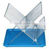 Metal Dish Rack With Plastic Tray thumbnail-2
