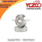 7*17*5 mm Stainless Steel 697 Miniature Deep Groove Ball Bearing From Foshan