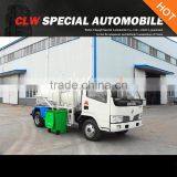 Dongfeng 3 Tons Mini Side Loading Compactor Garbage Truck thumbnail-1