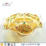 Hand Blown Morden Decoration Murano Wall Art Glass Plates for Wall Hanging thumbnail-3