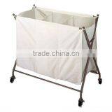 Laundry Sorter, Canvas Bags, Laundry Cart Laundry Hamper thumbnail-1