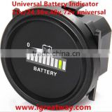 Golf Cart Universal Battery indicator - 12/24V, 36V, 48V and 72V Universal