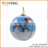 2016 Hot Design Glass Christmas Painting Ball/hanging Glass Ball/hanging Glass Ball thumbnail-5