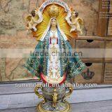 Christian Craft-colourful Virgin Mary Statues