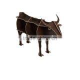 Cattle Puzzle Table,Creative Animal Furniture,MDF DIY Assembled CattleTable For Fashion Living Room,Wooden Animal Furniture thumbnail-5