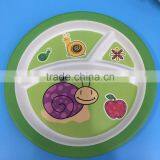 HOT SALE ECOFRIENDLY BAMBOO FIBER CHILD DINNER SET thumbnail-4