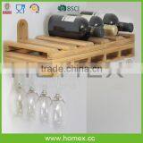 Marketable Wine Rack_bamboo Wine Bottle Holder_wall Mount Wine Rack_HOMEX thumbnail-5
