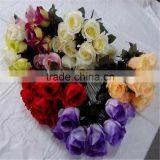 Making Flower Silk Rose Artificial Rose Mini Artificial Silk Flowers thumbnail-2
