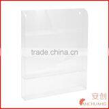 40 Bottles Clear Acrylic Wall Display Storage Rack 16" x 12" thumbnail-2