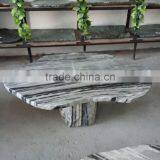 Stone Table Forest Green Table Garden Decoration Bench Marble Garden Bench thumbnail-4