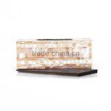 High Quality Best Selling Lacquer Rectangle Gold Tissue Box From Vietnam thumbnail-2