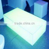 Garden Set Specific Use and No Folded Illuminated Outdoor Polyethylene Furniture DJ Table thumbnail-3