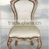 Antique Victorian Living Room Fabric Chair for Home Usage thumbnail-2