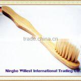 Curvy Shape Bamboo Handle Toothbrush thumbnail-3