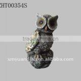 Owl With Pebbles on Wing thumbnail-1