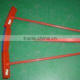 Aluminium Alloy Handle Floor Clean Broom or Besom thumbnail-1