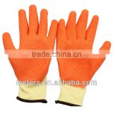 10G 5 Threads Polycotton Latex Gloves