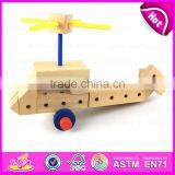 2015 Wooden Nut Screw Wooden Combination Toy,Children Toys Screw Nut Combination,Good Quality Hand Made Wooden Screw Toy W03C014 thumbnail-2