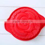 Flower Mould Cake Pan Bread Pizza Baking Tray Silicone Mold thumbnail-6