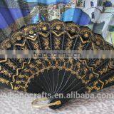 2014 Cheap Spanish Fabric Folding Fan thumbnail-4