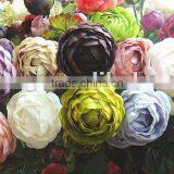 2015New Flower Attificial Ranunculus Flower Camellia Flower