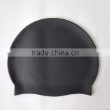 Factory Supply Simple Design Waterproof Silicone Swim Cap thumbnail-6