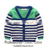 Autumn and Winter Stripe Boys Sweaters 2015, Boys Cardigan thumbnail-1