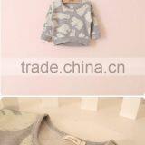 Children's Cotton Thickening Polar Bear Prints Long Sleeved Autumn Outfit thumbnail-1