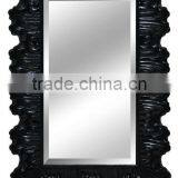 High Quality Antique Design Royal Hotel PS Plastic Frame Bathroom Decor Mirror thumbnail-1