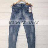 GZY Fashion Customized Size Baggy Soild Men's Design Private Label Jeans Casual Jeans Negotiate Price thumbnail-2