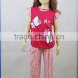 Girls Cotton Short Sleeve Clothes Set Girls Pajamas Short Set thumbnail-1