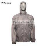 100% Nylon Men Breathable Thin and Light Ourdoor Hoodies Jacket thumbnail-1