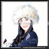 CX-E-35B Colourful Women Fashion Raccoon Fur Headbands thumbnail-1