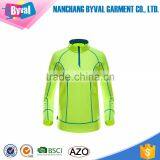Wholesale Half Zip T-shirt Long Sleeve Breathable Sportwear With Zip For Men And Women thumbnail-5